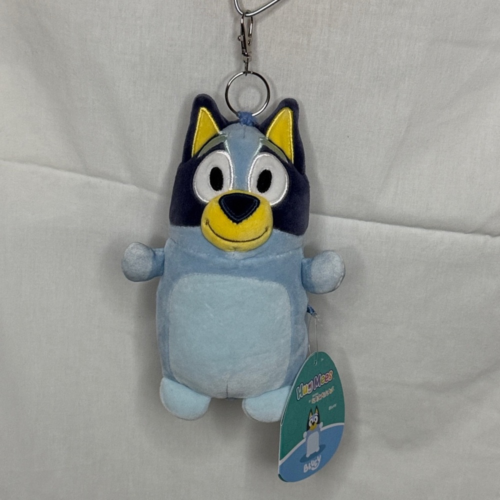 Mini Bluey Squishmallow Plush Keychain
